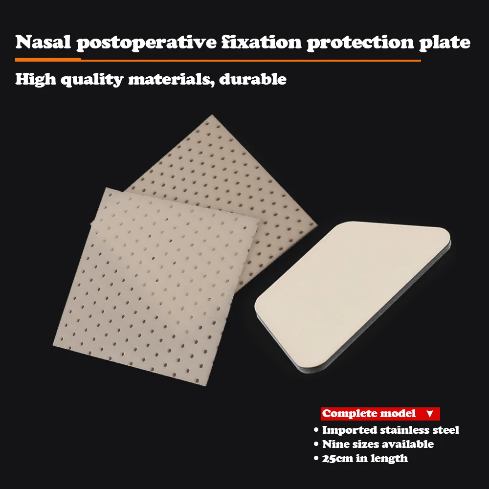 Nasal splint nose fixer low temperature thermoplastic plate Aluminium plastic self adhesive nose splint