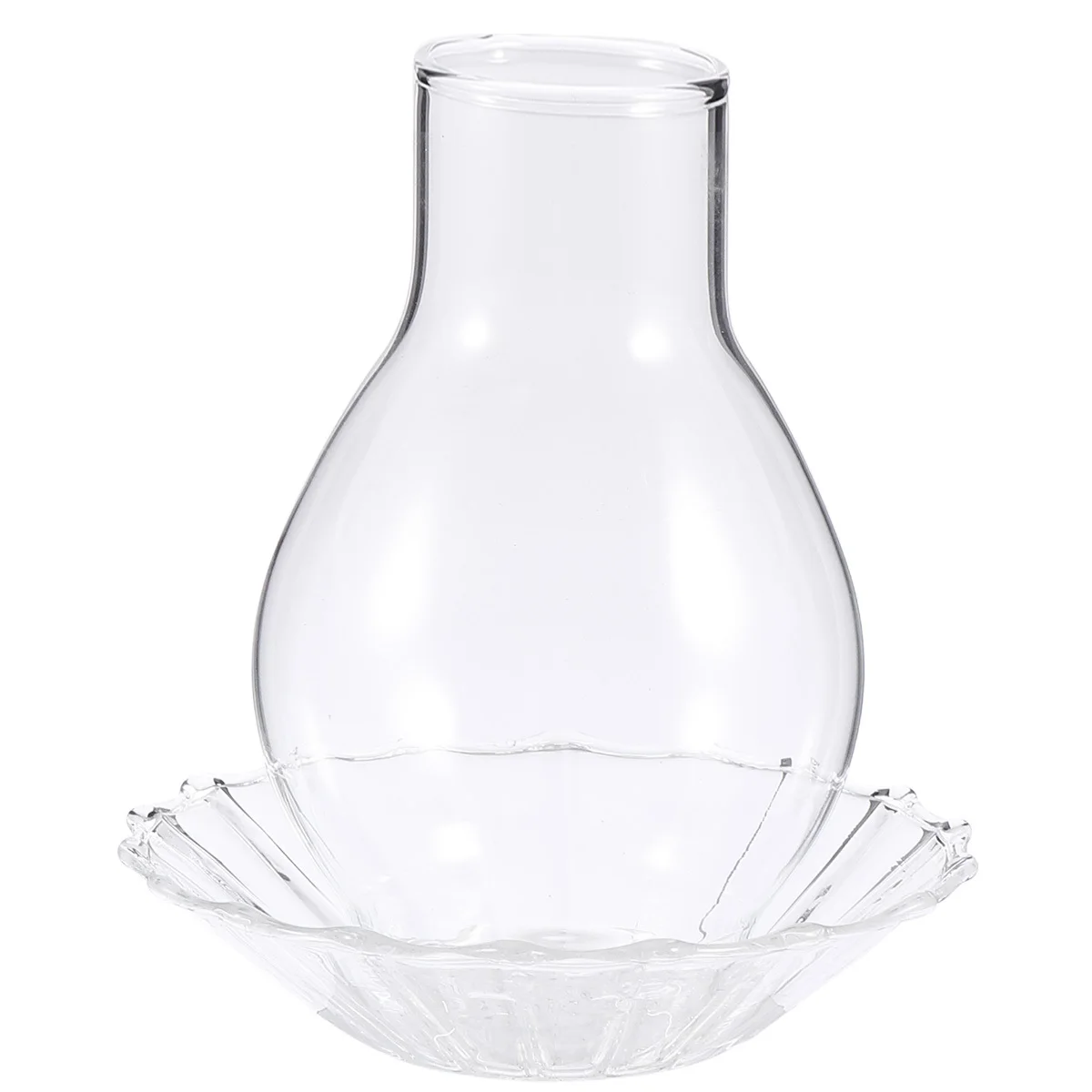 1 pz candeliere in vetro antivento moderno trasparente semplice supporto decorativo illuminazione domestica fascino caldo romantico