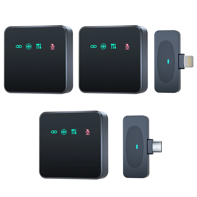 

Private model wireless collar microphone, one-to-four outdoor live broadcast mobile phone shooting noise reduction