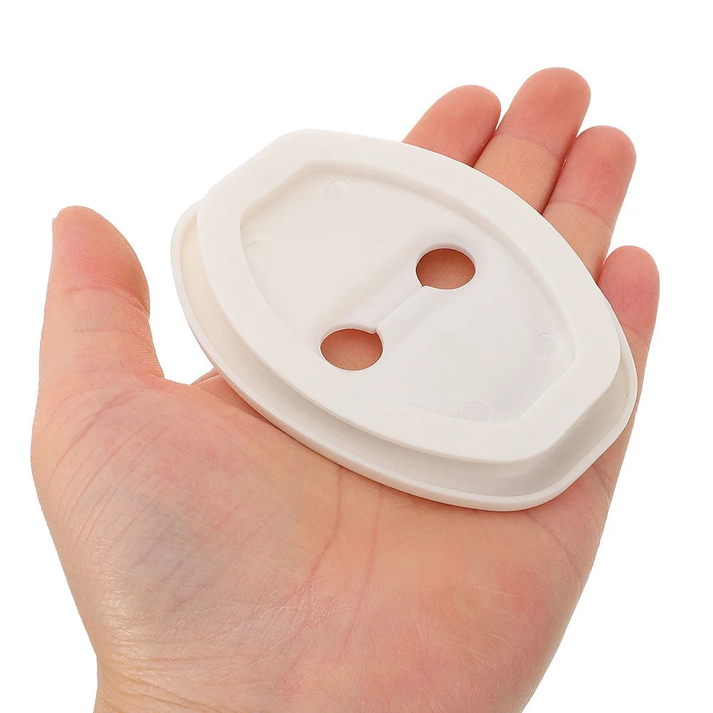 

8pcs Car Lock Protective Cover Silicone Door Latch Guard Shock Absorber Cushion For Car Door Crash Protection Universal Fit