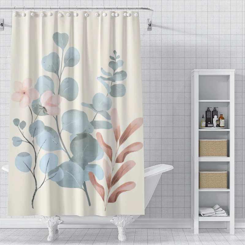 Home shower curtains for bathroom waterproof fabric Modern Nordic style bathroom curtain 180x200 240x180 cute dog funny