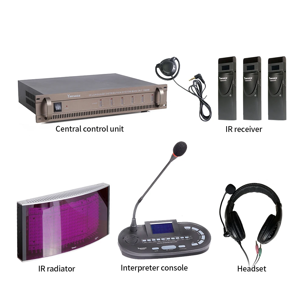 Simultaneous Translation Equipment / Interpreter Console / Wireless Conference System