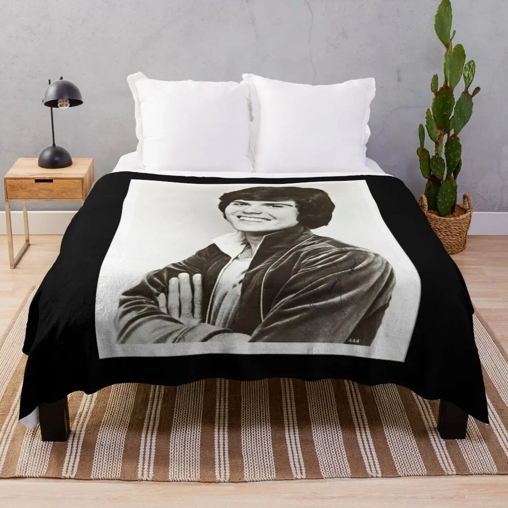 

Donny Osmond Autographs Throw Blanket Luxury Throw Luxury Designer Blankets