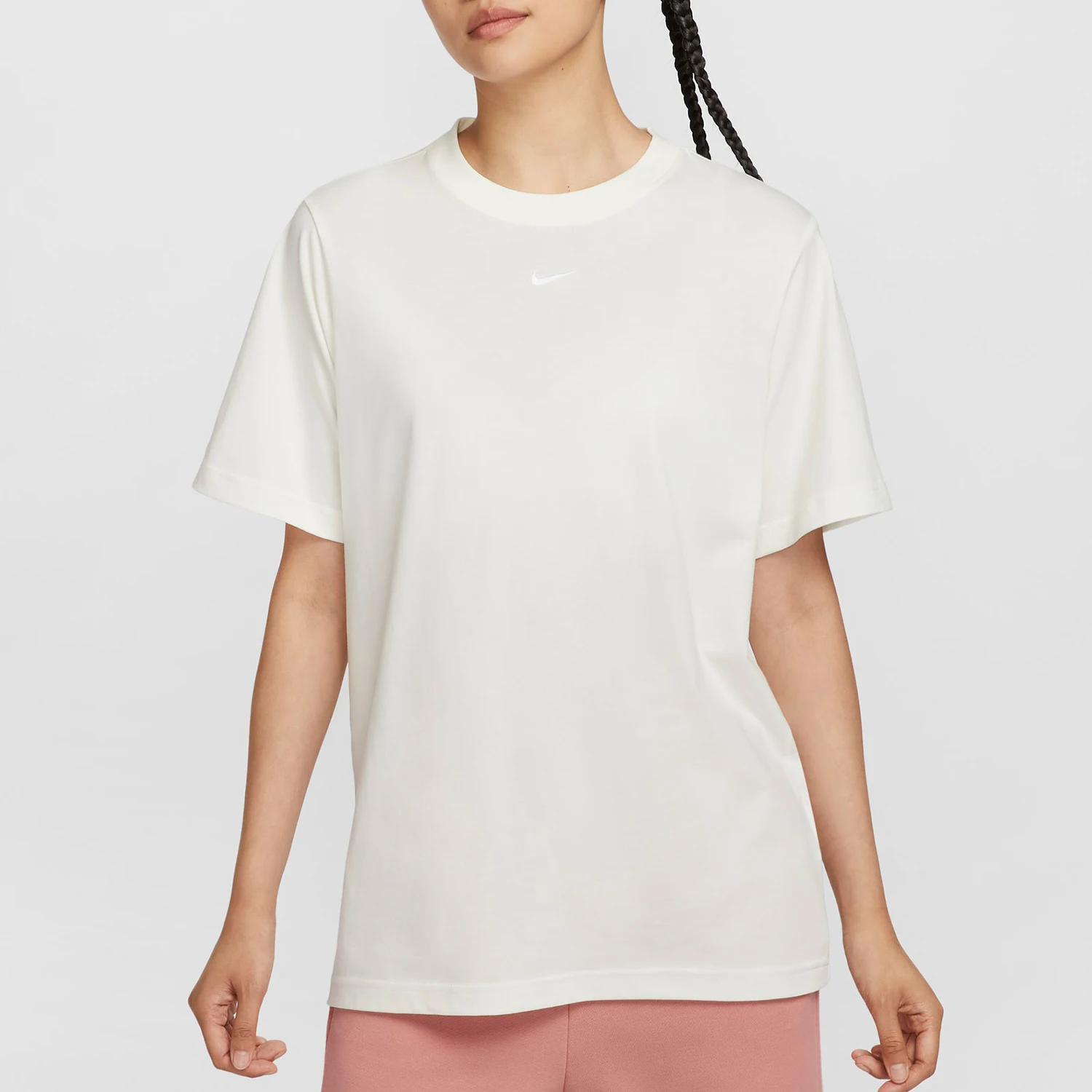 

Nike Official Authentic 2024 New Women's Lightweight Round Neck Breathable Short Sleeve T-Shirt FD4150-134