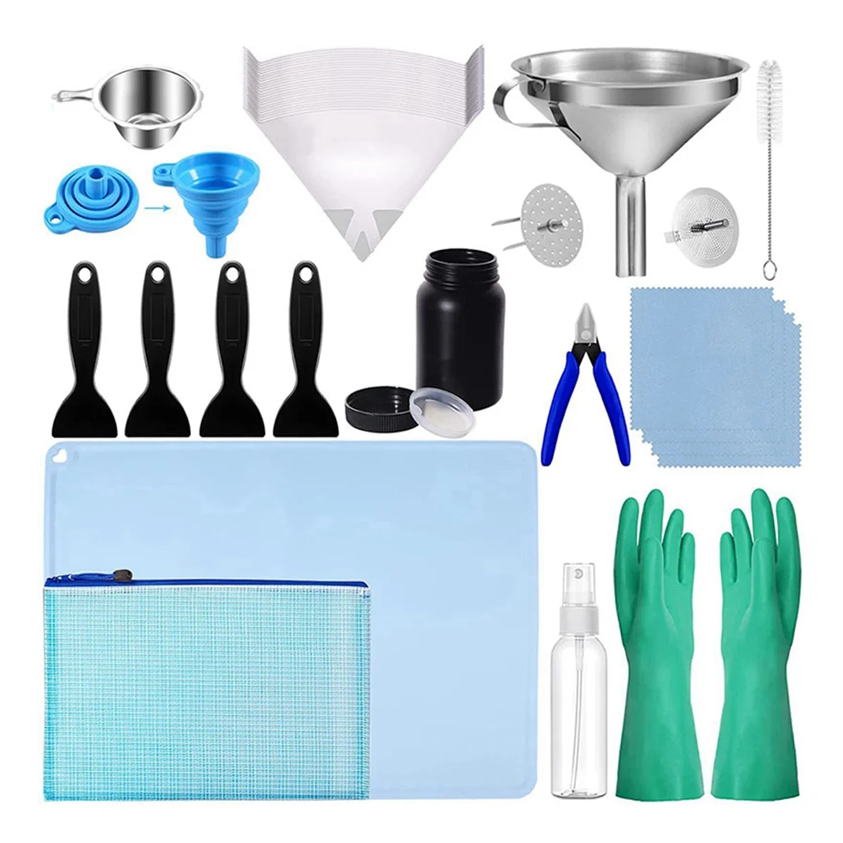 TOP SALE Lichtempfindliches Resin 3D-Drucker-Werkzeugset Photocuring Resin Drucker-Werkzeug-Zubehör-Set für SLA/DLP-Druck CHYY NEU