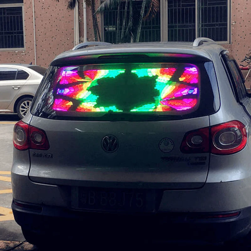 

Taxi Advertising Led Screen Display Car Back Window Led Advertising Display P2.6X5.2