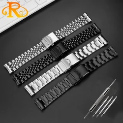 Solid stainless wristband For Seiko steel watch strap abalone series turtle srpa21 srp777 srpc25 srp773  SRP779 Bracelet 22mm