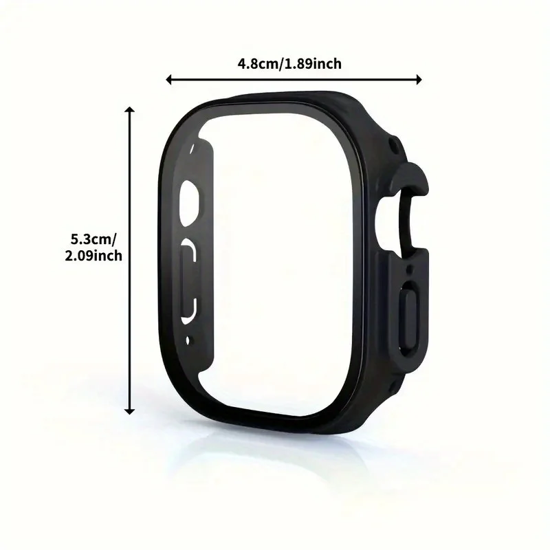 For Apple Watch Screen Series 9 Cover Glass Case For Apple Watch Ultra Case 49mm Screen Protector for Apple Watch Face Covers