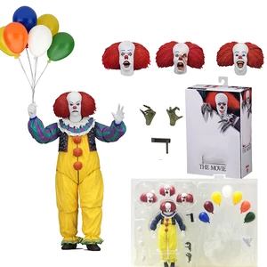 Neca Pennywise Leatherface Action Figure, Joker Stephen King Clown Ultimate Horror Toy Doll, Model Birthday Gift 8 Main Sales Doll Terror - №6