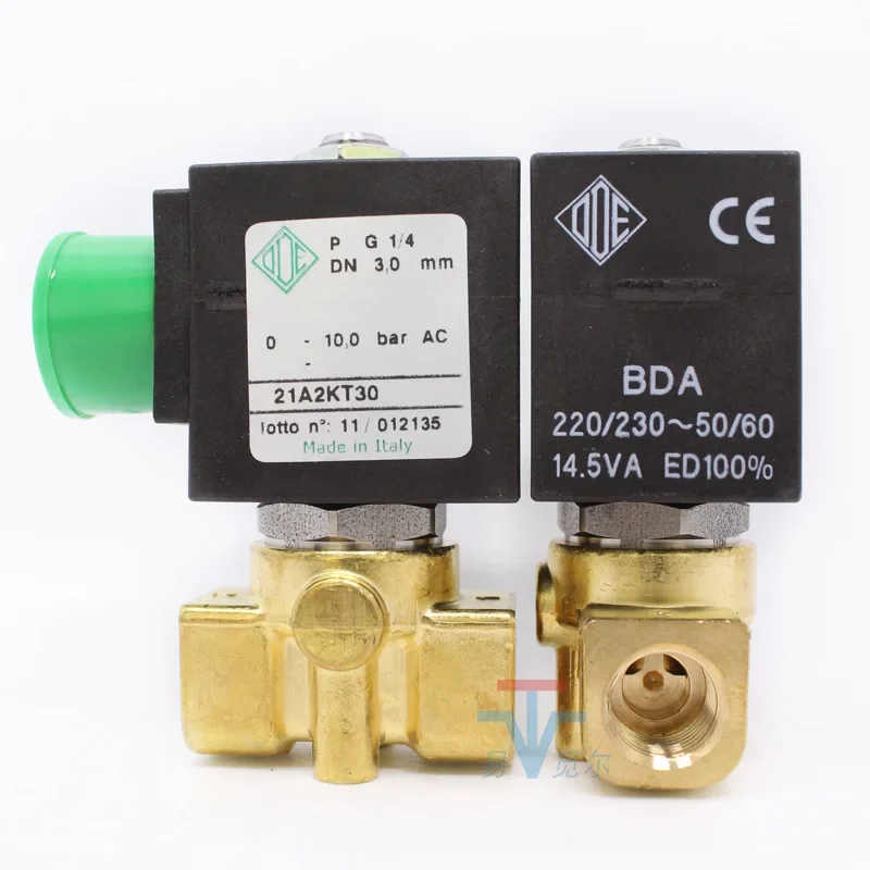 

Электромагнитный клапан 21a2kt30, 220 В, 24 В, импортная латунная пряжка, двухходовой электромагнитный переключающий клапан