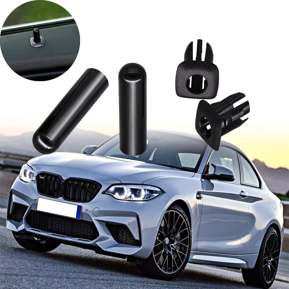 

ABS+PC Car Door Latch Pin Door Screw Knob Cap Cover Trim For BMW F10 F02 F07 E70 E84 E90 F35 F18 F07 E70 E89 X5 X3 X1 330i 325i