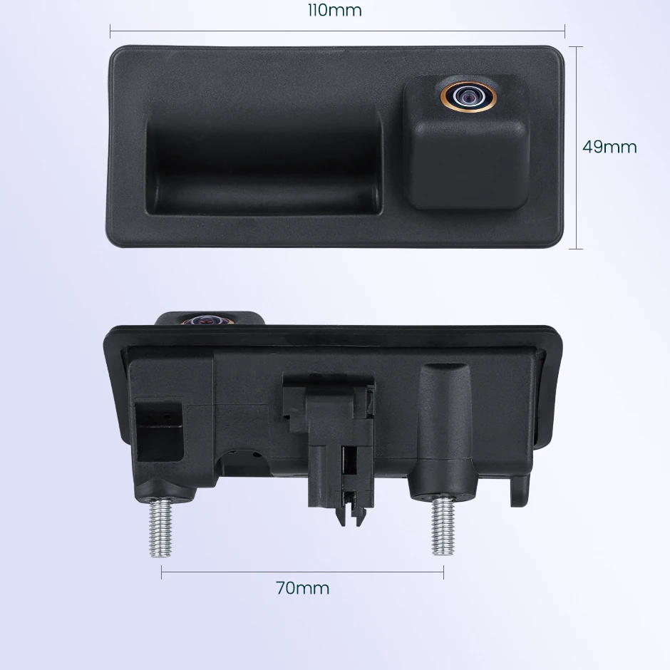 Decodificador Reverso para Câmera Traseira Audi A4, Plug and Play Cam Backup com Alça Tronco, Linha de Estacionamento Dinâmico, Interface A5, Q5