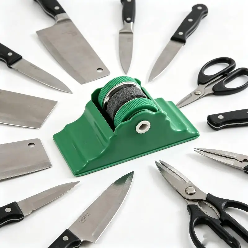 ~Manual Kitchen Knife Sharpener Fast Sharpening Tool For Knives And Scissors Home Use
