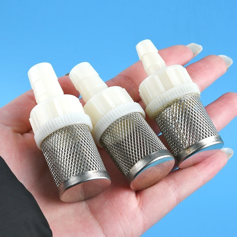 G1/2 4~20mm Hose Filter Drip Irrigation Industrial Agriculture Water Stainless Steel Mesh Filter Water Pump Inlet Filter