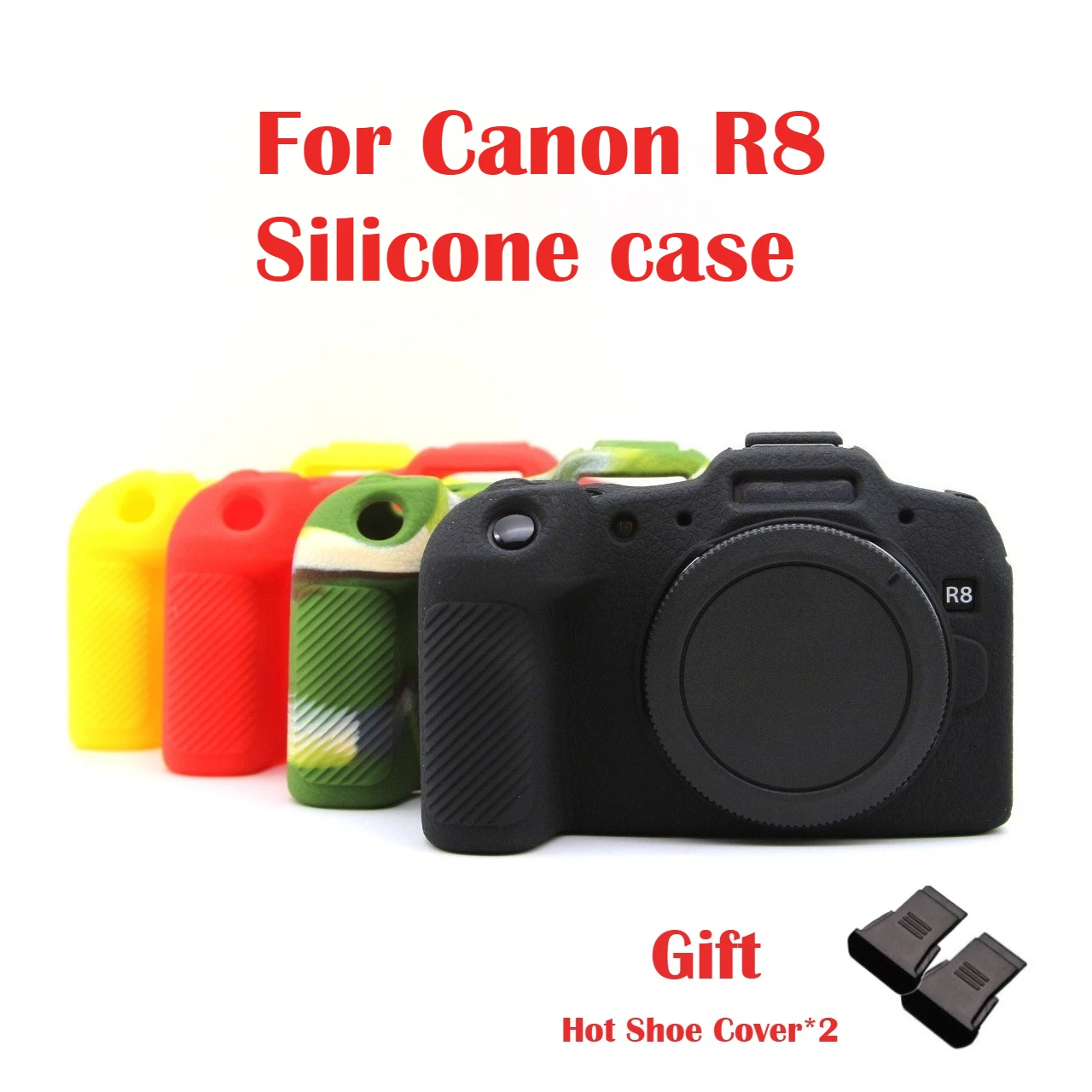 Силиконовый чехол для цифровой микро-камеры Canon R8 защитный сумка камеры + горячего