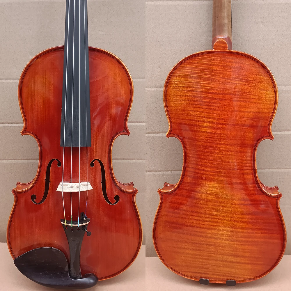 

Профессиональная музыкальная инструментальная скрипка 4/4, копия Stradivarius 1716, из европейской ели, 30-летней выдержки, с ретро-покрытием из масляного лака, цельнокорпусная, для профессиональных музыкантов.