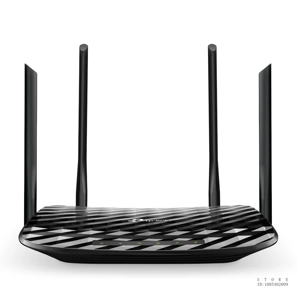 TP-Link-Roteador de Banda Dupla Gigabit Completo Sem Fio, Archer C5, AC1200, 865Mbps, 5GHz, 300Mbps, 2.4GHz, Wi-Fi com MU-Mimo