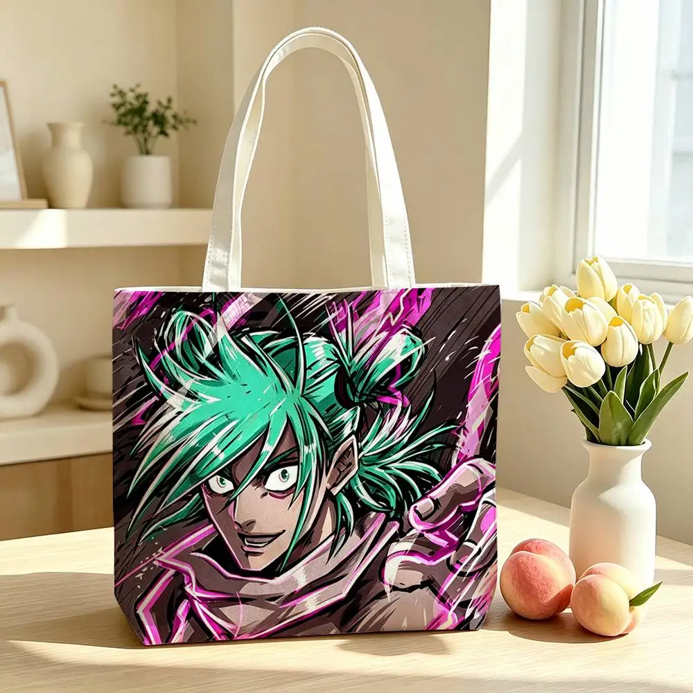 Shonen Warrior H-Hajime Kashimo  Printed Canvas Tote Bag Shoulder Bag Commuter Mommy Shopping Bag