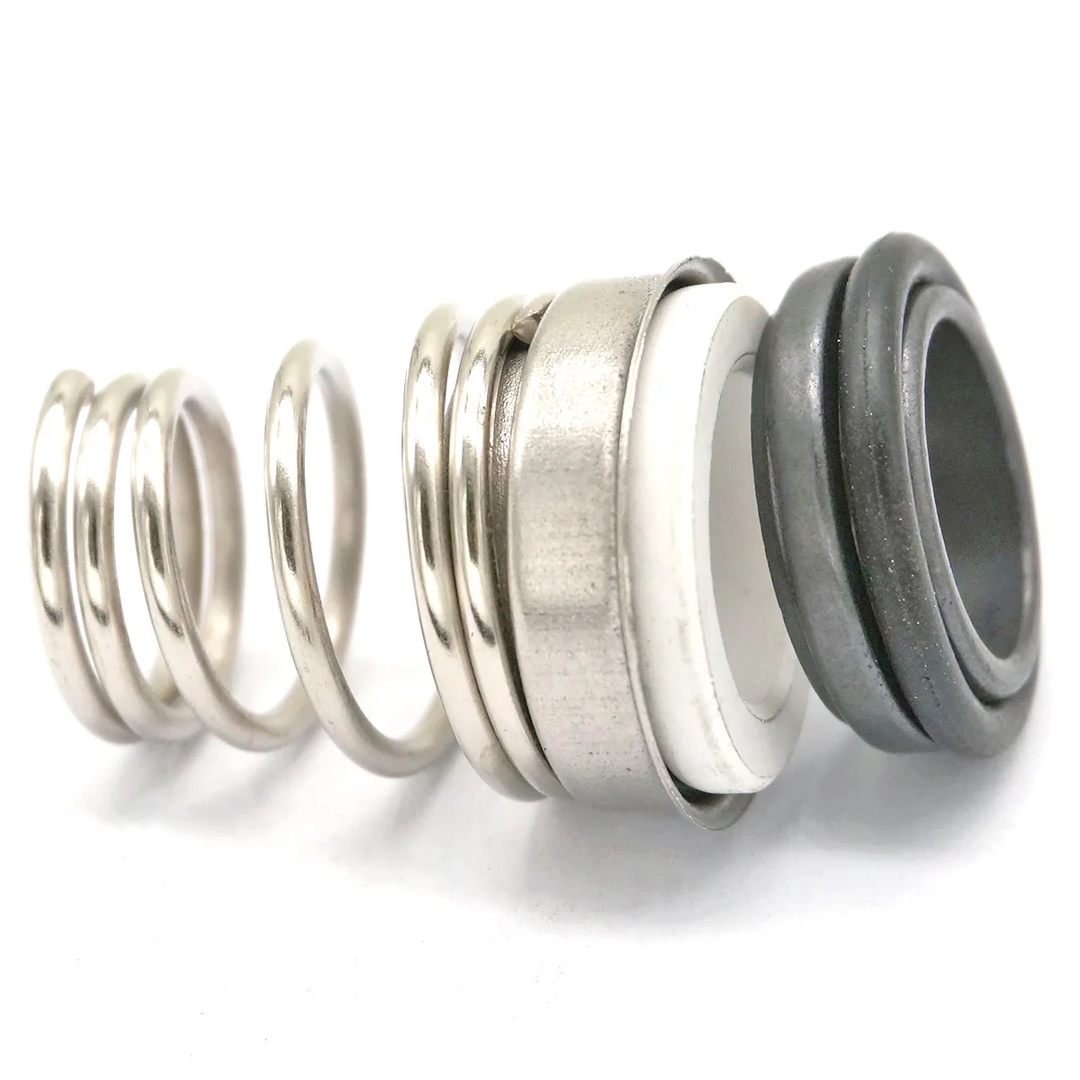 

Модель 155, углеродное/керамическое кольцо, подходит для вала, диаметр 10-40 мм, механическое уплотнение вала, одна спиральная пружина для циркуляционного насоса, водяного насоса