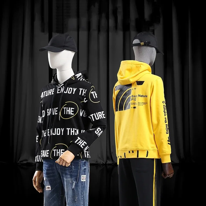 

High-Quality Fashionable Dummy Model Male Half-Body Mannequin with Iron Base for Window Wedding Clothing Display