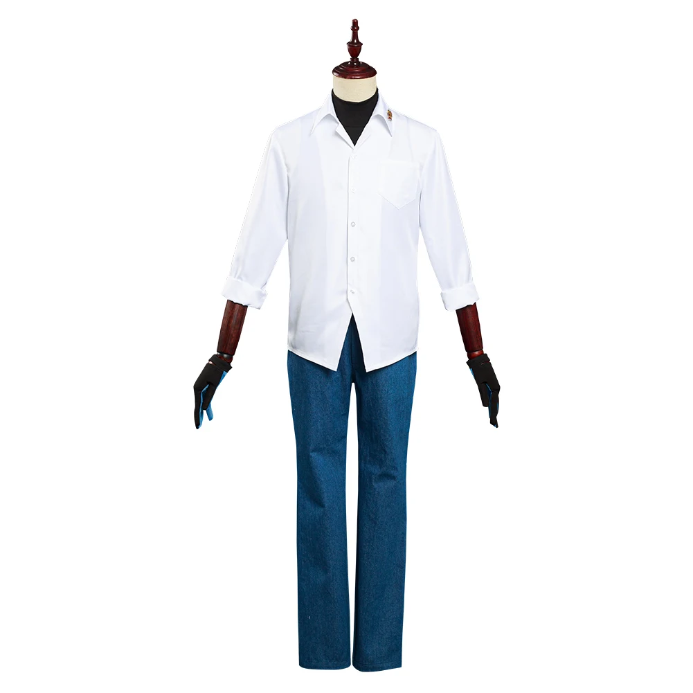 De Infinity Langa Cosplay Costume Shirt Uniform Outfits