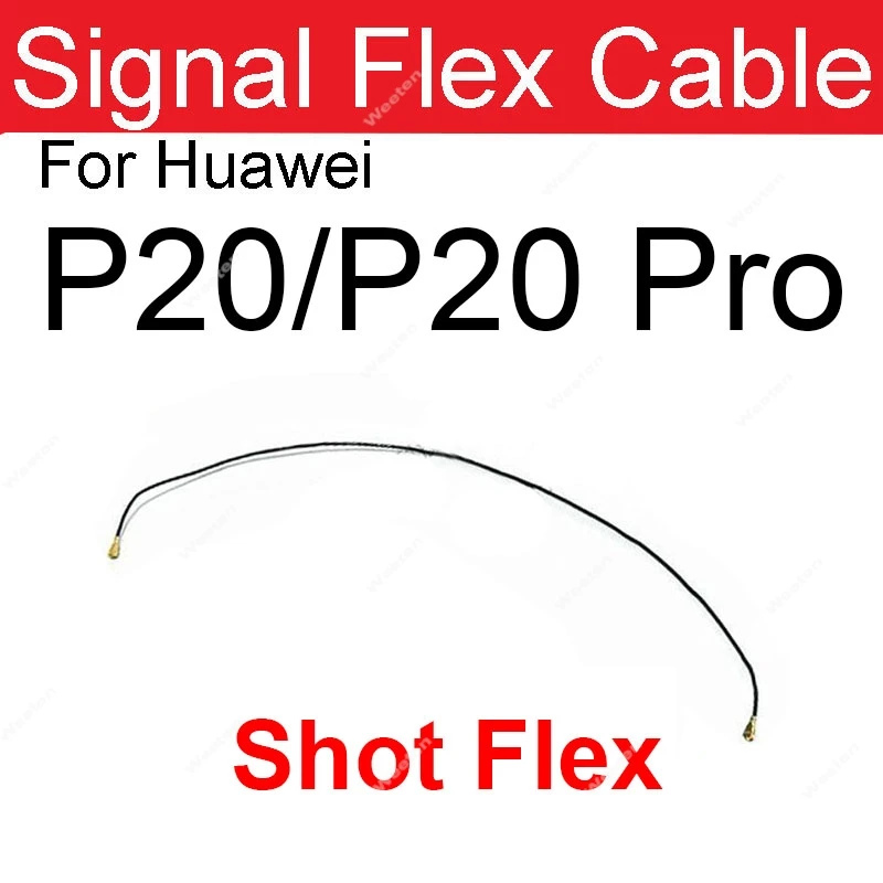 Wifi Coaxial Connector Aerial Flex Ribbon For Huawei P20 P30 P40 Pro P30 Lite P40 Lite P40 Pro+ Antenna Signal Flex Cable Parts