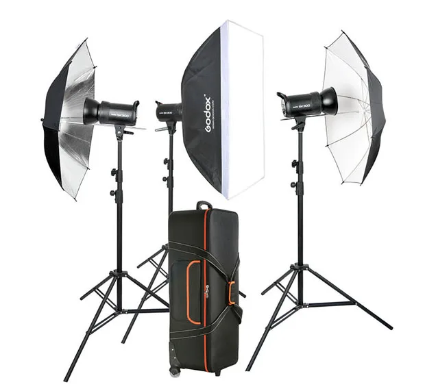 

Buy 3pcs Photography Studio Continuous Photo Softbox Lamp Light Stand Light for good quality commercial portrait photography