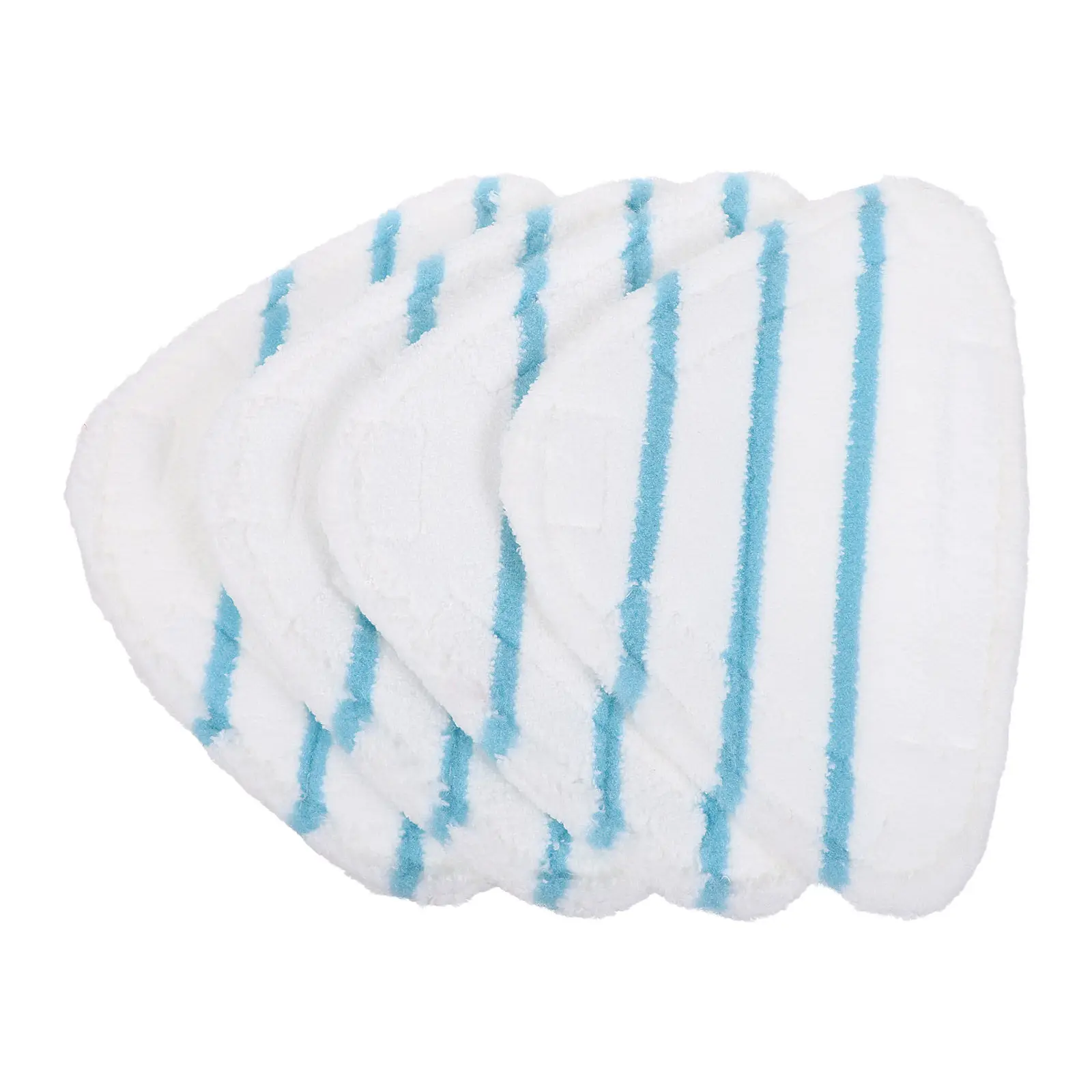 

4Pcs Steam Mop Pads Triangle Reusable Microfiber Replacement Washable Heavy-Duty Cleaning Cloths for Hardwood Tile Floors Corner