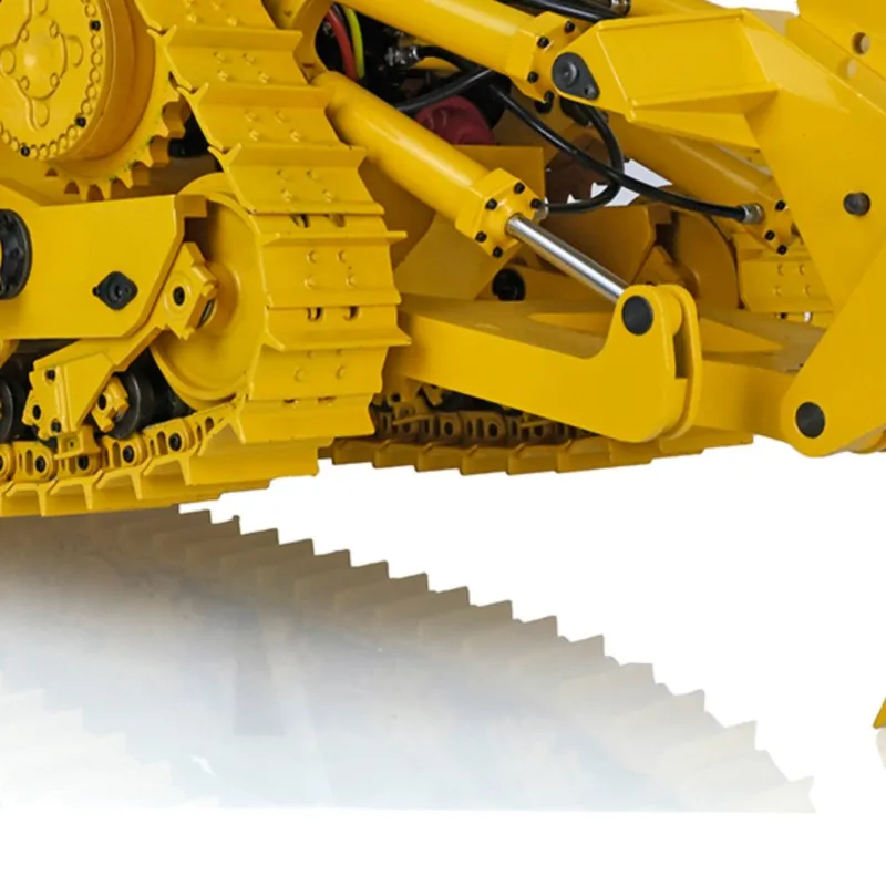 

US Stock DXR2 Metal RC Hydraulic Bulldozer 1/14 Radio Control Dozer Construction Vehicle with 201 Sound Module Toy THZH1819