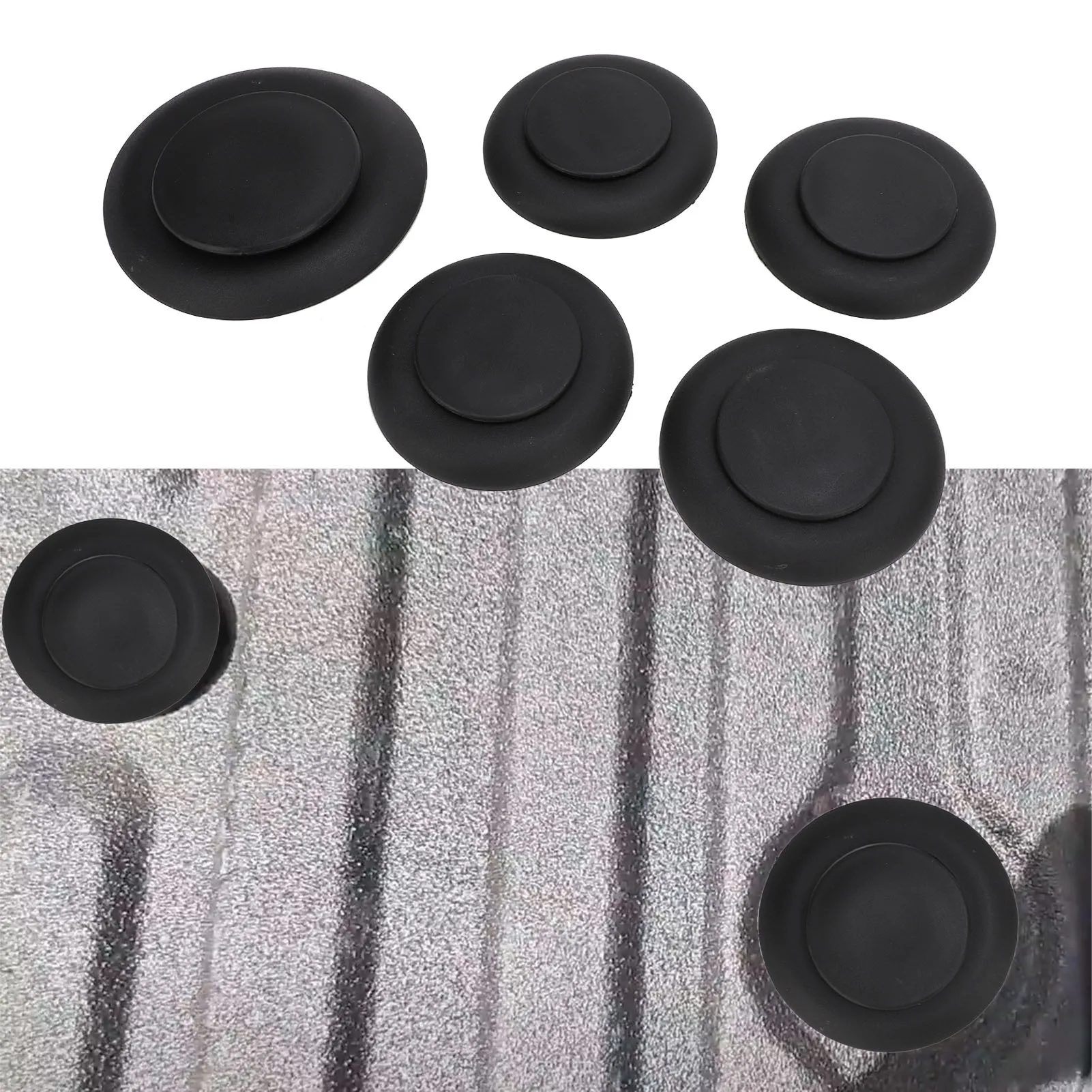 New Trailer Fifth Wheel Hitch Puck Cover Plug Trim Ring Kit BC3Z 99000A25 A for F‑450 F‑550 Super Duty 2011‑2022 Accessories