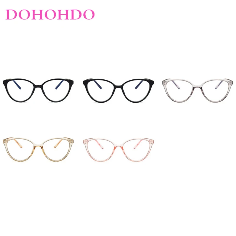 Trendy Brand Designer Small Cat Eye Blue Light Blocking Glasses Women Men Optical Spectacle Protection Eyeglasses Unisex Lentes