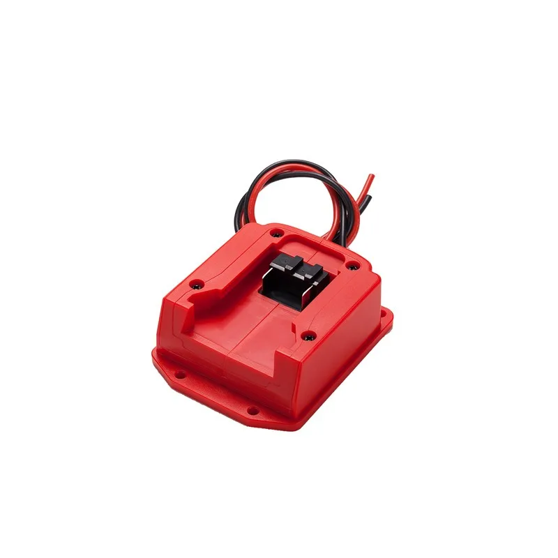 For Milwaukee 18V Battery DIY Power Supply Wheel Adapter Dock Holder with Fuse for RC Toys Lithium Battery Adapter Connector