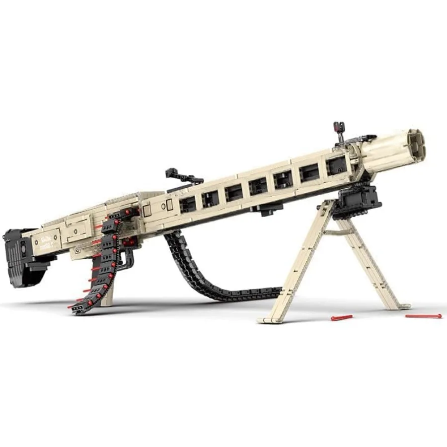 

Строительный блок для пистолета 1886 + шт. Набор моделей для стрельбы с ручной загрузкой и моторизованными двигателями в стиле милитари MG42 Maschinengewehr Wea