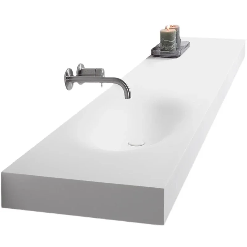 

Pure acrylic integrated basin, basin on the table, Qimeishi household wash basin, wash basin, wash basin