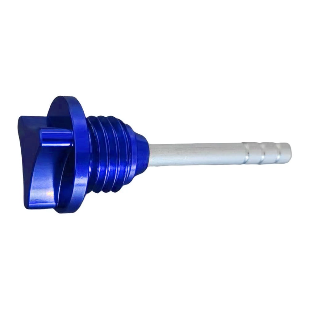 Aluminum Dipstick Anti-Slip Dipstick Essential Tool For Tuning Enthusiasts Clear Markings For Easy Reading Direct Installation