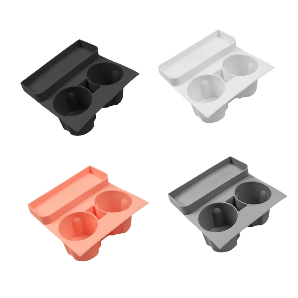 

Console Cup Holder Insert Center Console Cup Insert Water Cup Holder Storage box Fit for Tesla Model 3 / Y