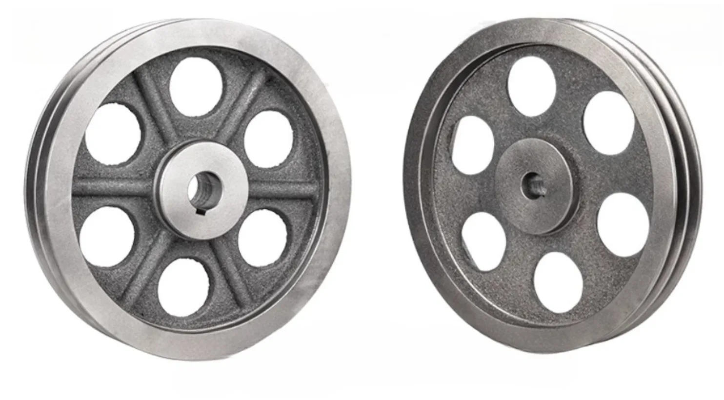 

B2-250 Triangular Belt Wheel Type B Double Groove Outside Diameter 250mm Cast Iron Motor Belt Disk Motor Accessories 1PC