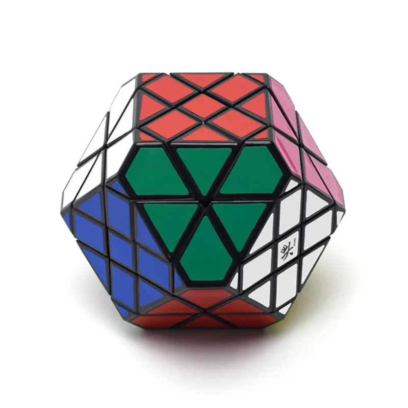 

Limited Edition DaYan Gemstone 2x2 Generations Peed Smooth Cube Black and White Transparent Children and Adults' Puzzle Toy