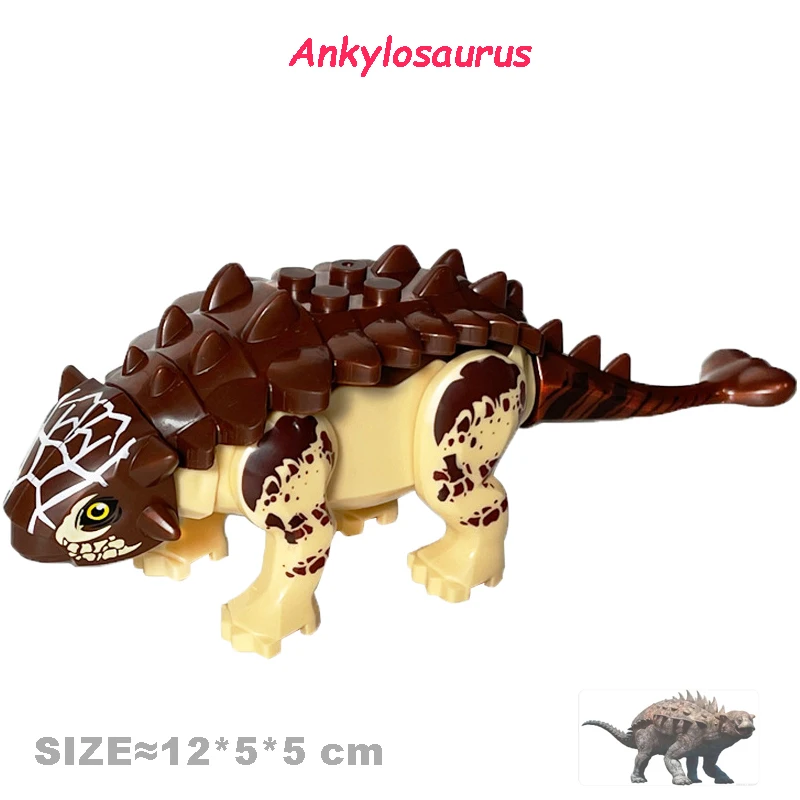 Cool Jurassic Dinosaurussen Wereld Velociraptor Triceratops Indominus T-Rex Model Monteren Bouwstenen Speelgoed Voor Kinderen Jongen Gift