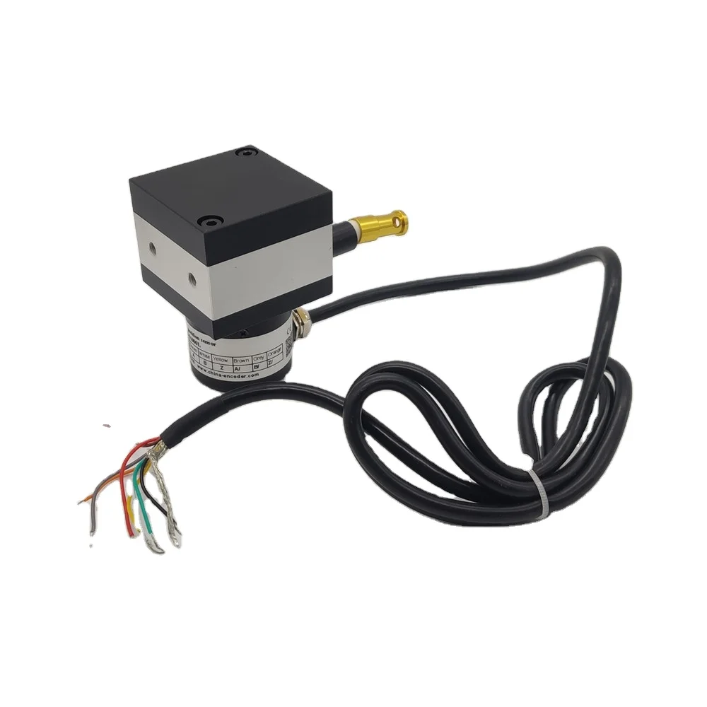 Sensor Pengukur Perpindahan Line Driver Output Rentang Pengukuran 1000mm CESI-S1000L Sensor Pengukur Perpindahan