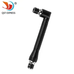Socket Wrench 6.35mm L-shape Mini Double Head Suitable for Routine Screwdriver Bits Utility Tool