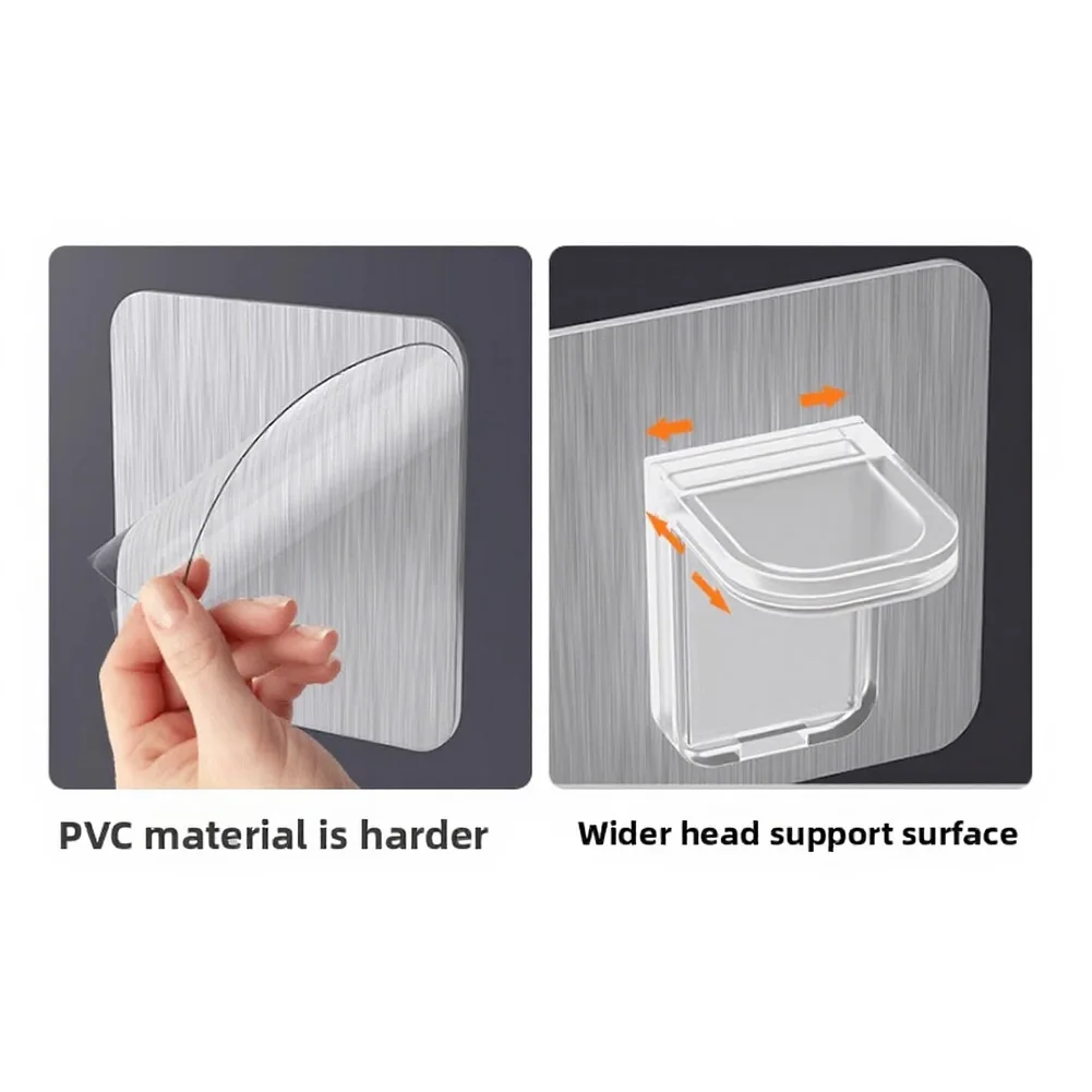 Clear Plastic Pins Shelf Support Pegs Easy Installation Shelf Clips Self-adhesive Clips Bookshelf Installation