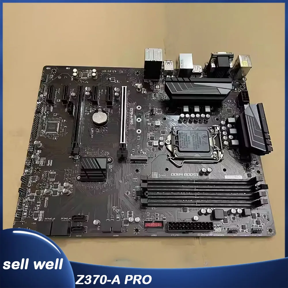 For M-S-I Z370-A PRO Support 8th Generation 9th Generation CPU M.2 6 Card Motherboard