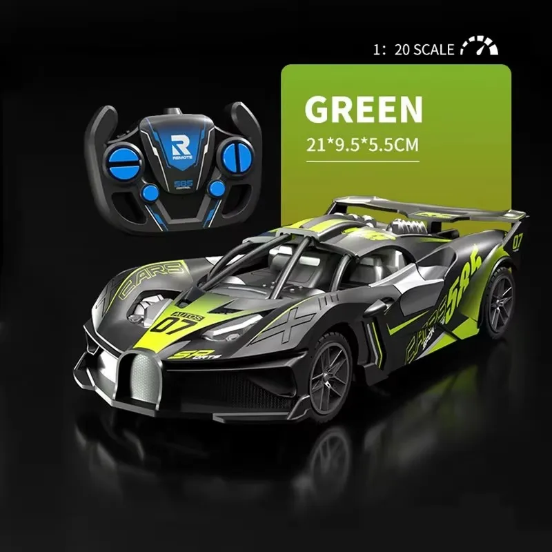 

High-Speed RC Car - 4CH Remote Control Drift Racing Sportscar Toy Electric Vehicle Model Gift for Boys And Kids