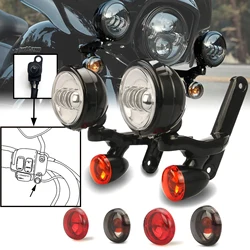 Auxiliary Lighting Brackets fog light for harley touring Street Glide Electra Trike 06-23 fog passing light