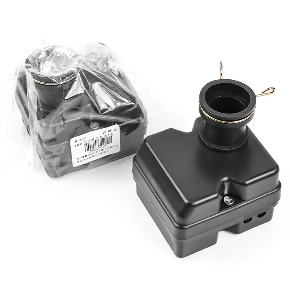 Motorcycle Air Filter Assembly for For 48Q For 50 110cc Scooter ATV Dirt Bike Featuring ABS Plastic and Sponge Materials