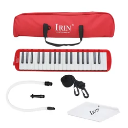 IRIN Professional Melodica 37 Keys Portable Harmonica Mouth Organ Piano with Bag Cleaning Cloth Beginner Musical Instrument Gift