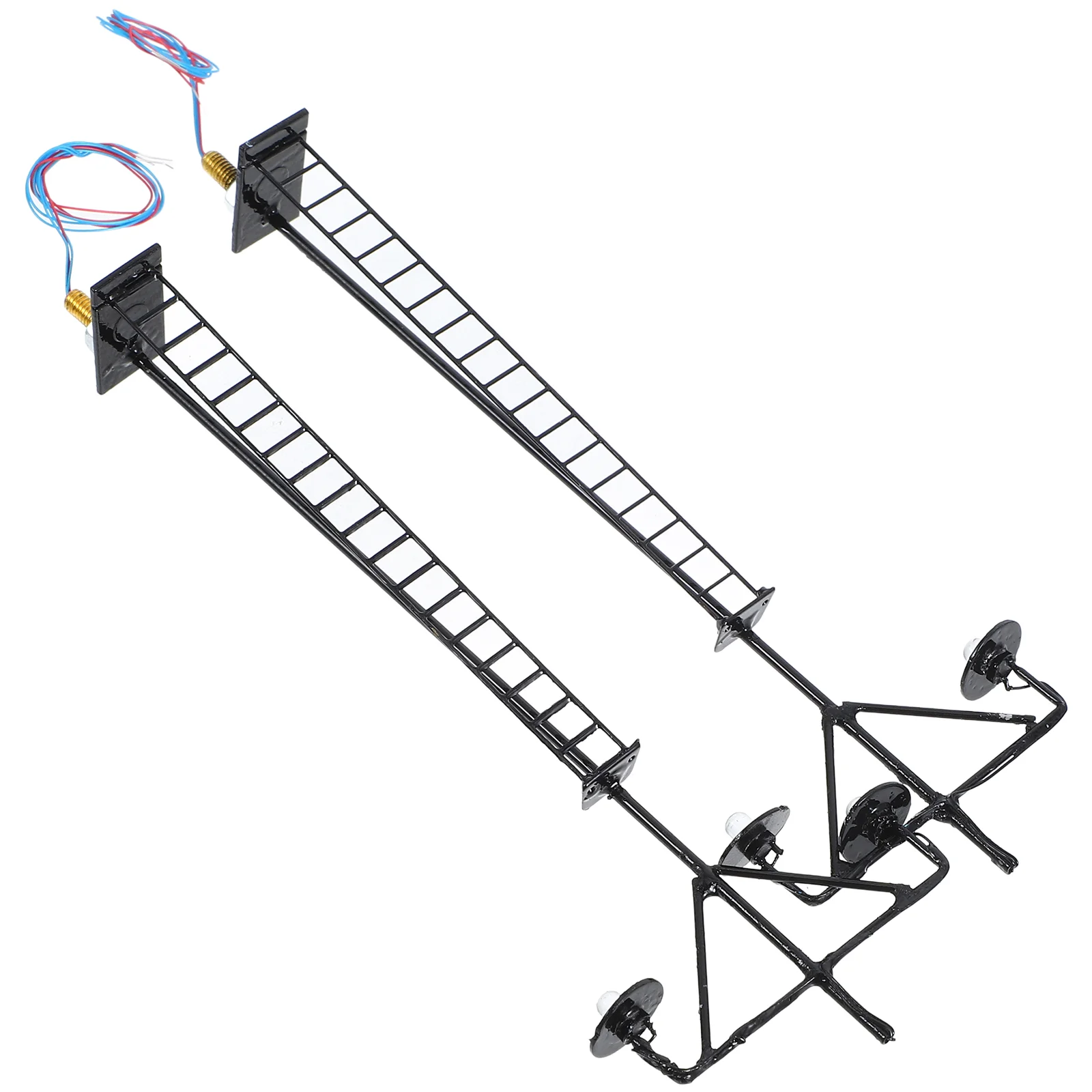 Modelo de luz de tren Mesa de arena Material de construcción Materiales de señal ferroviaria Mini tráfico en miniatura