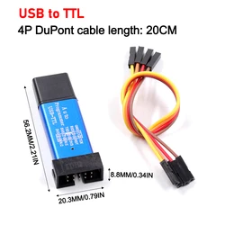 STC Full Series MCU Automatic Programmer / Cold Start Free Download / USB To TTL STM8 STM32 ST Simulator Download Programmer