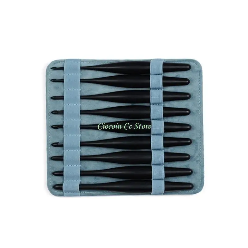 

X90F 9 шт. деревянный крючок игла 3,5 мм-8,0 мм эргономичная ручка крючок игла для взрослых начинающих плетение крючком